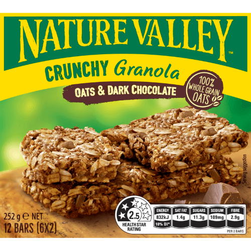 Nature Valley Oats & Dark Chocolate Crunchy Granola Bars