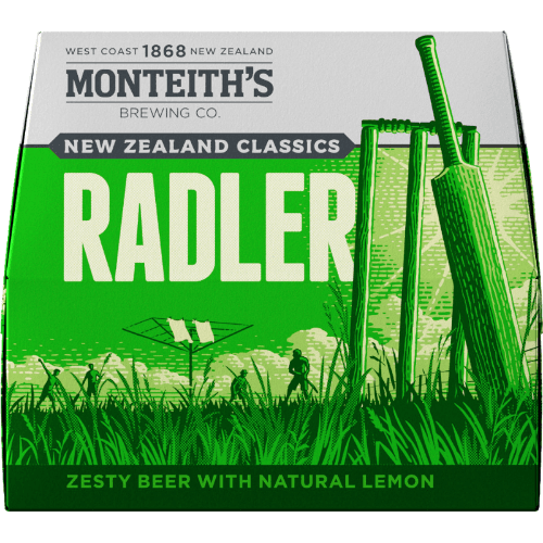 Monteith's Radler Zesty Beer Bottles