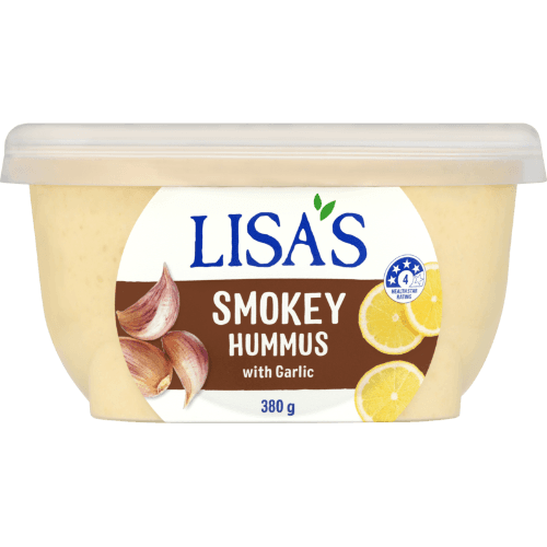 Lisa's Smokey Hummus With Garlic