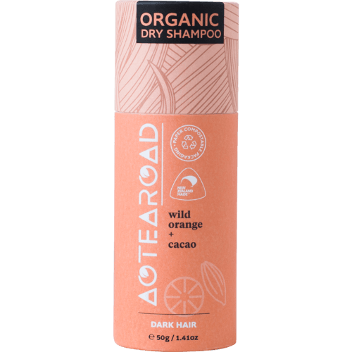 Aotearoad Wild Orange & Cacao Dark Hair Dry Shampoo 50 g