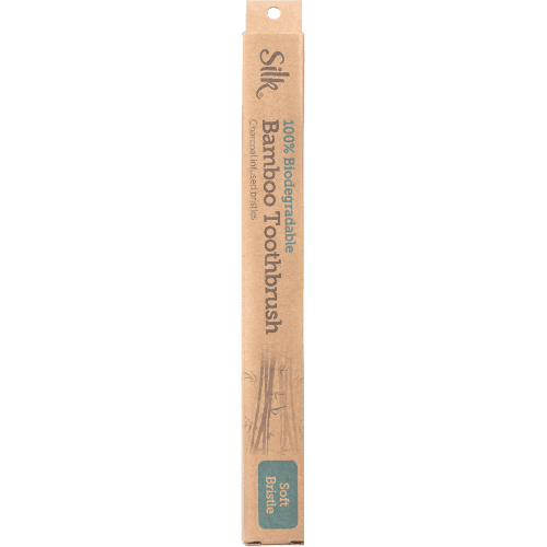 Silk 100% Biodegradable Soft Bristle Bamboo Toothbrush