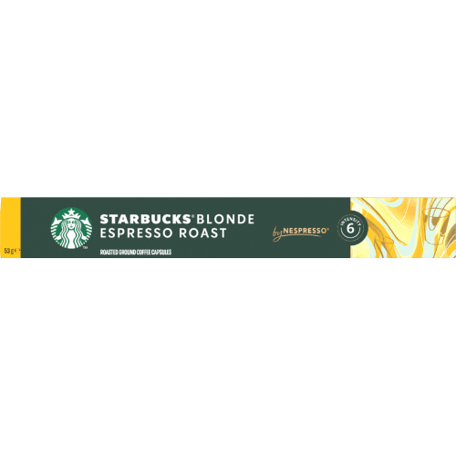 Starbucks Blonde Espresso Roast Coffee Capsules