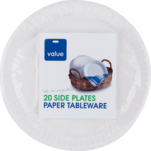 Pams Value Paper Side Plates