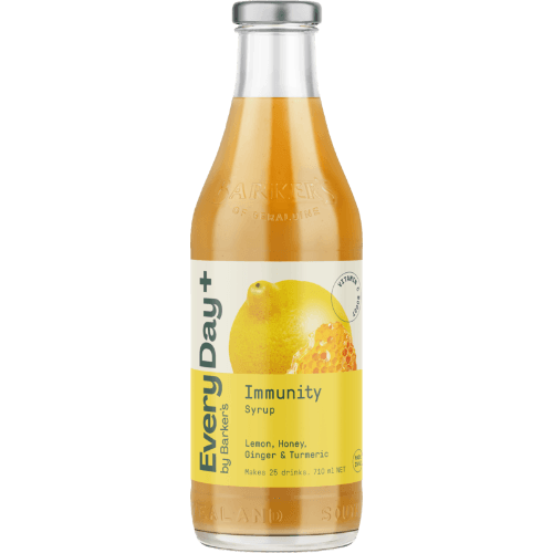 Barker's Immunity Lemon Honey Ginger & Turmeric Syrup