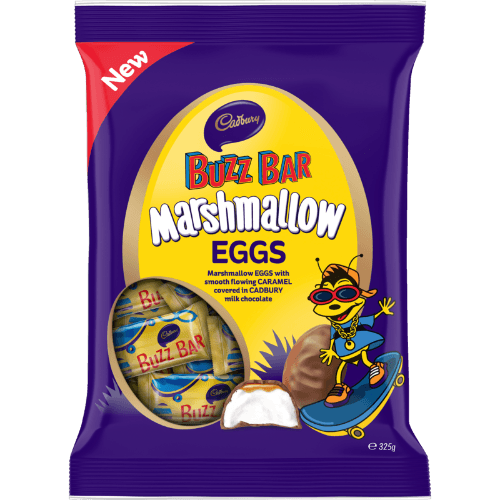 Cadbury Buzz Bar Marshmallow Eggs Sharepack