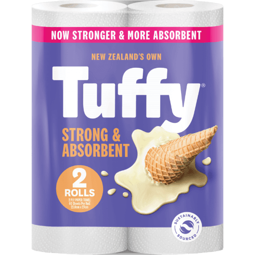 Tuffy White 2 Ply Paper Towels