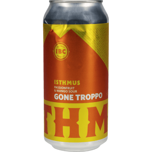 Isthmus Brewing Passionfruit & Mango Sour Gone Troppo