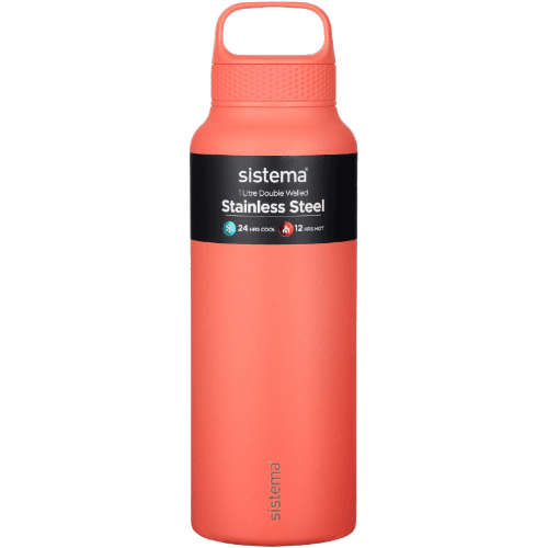 Sistema Stainless Steel Drink Bottle 1L