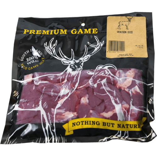 Premium Game Ltd Venison Dice 500 g