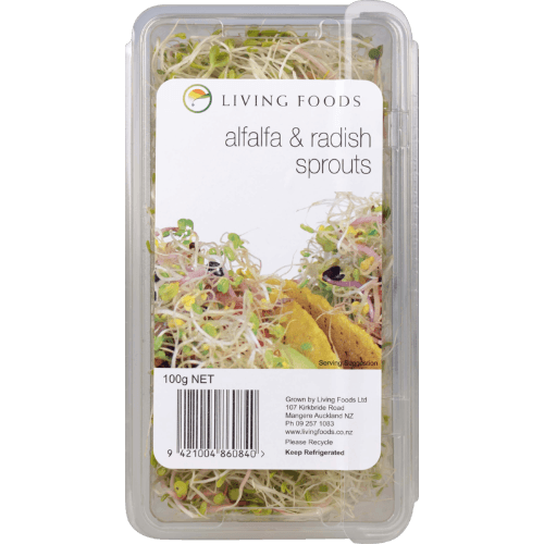 Living Foods Alfalfa & Radish Sprouts