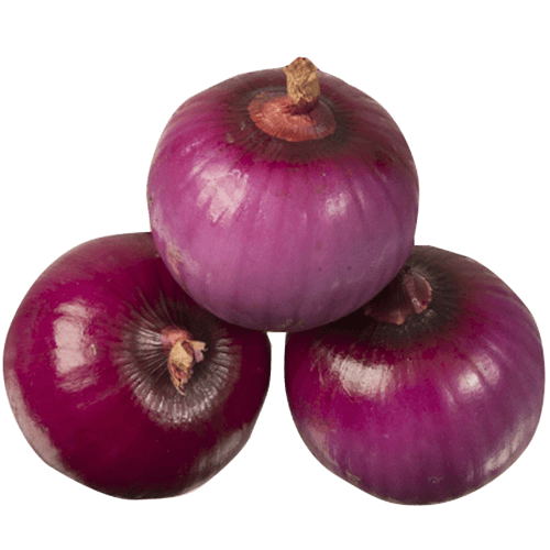 Peeled Red Onions