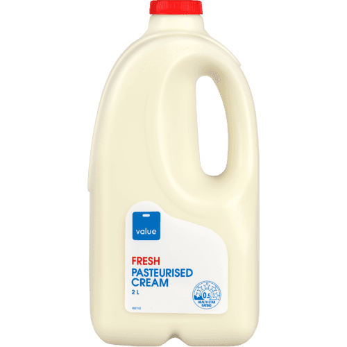 Value Fresh Pasteurised Cream
