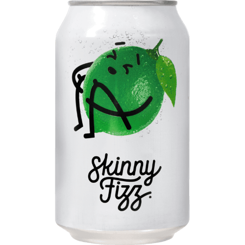 Skinny Fizz Lime Sparkling Water 330 mL