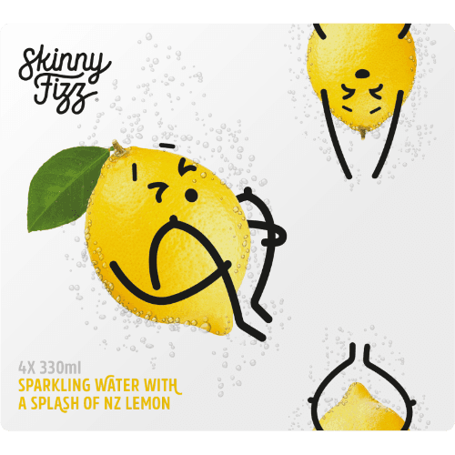 Skinny Fizz Lemon Sparkling Water