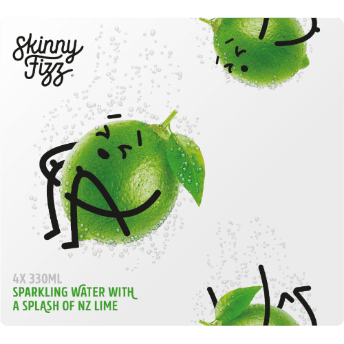 Skinny Fizz Lime Sparkling Water