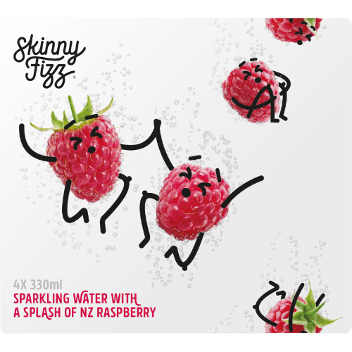 Skinny Fizz Raspberry Sparkling Water