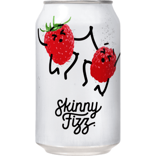 Skinny Fizz Raspberry Sparkling Water 330 mL