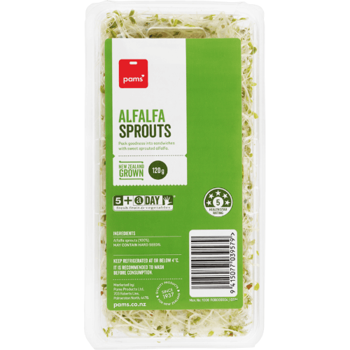 Pams Alfalfa Sprouts 120 g