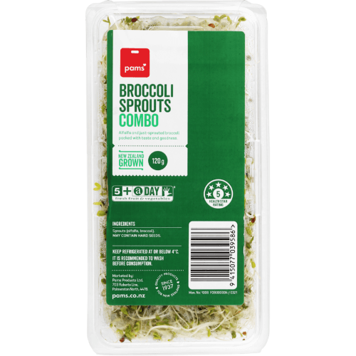 Pams Broccoli Combo Sprouts 120 g