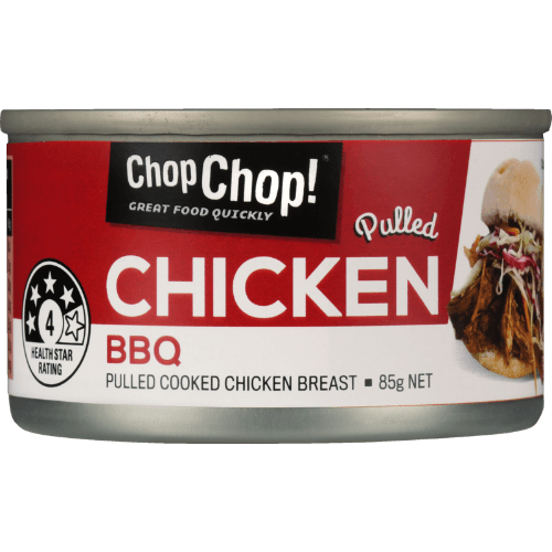 Chop Chop BBQ Pulled Cooked Chicken Breast