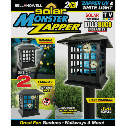 Bell & Howell Monster Zapper Solar Bug Killer