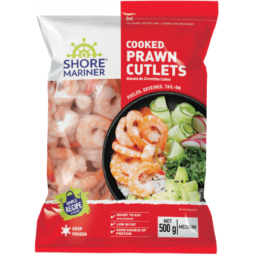 Shore Mariner Cooked Prawn Cutlets