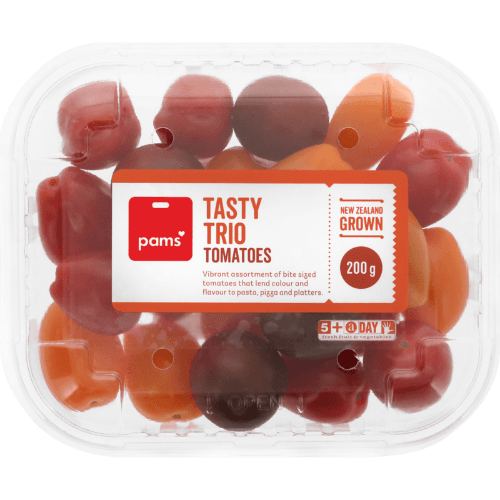 Pams Tasty Trio Tomatoes
