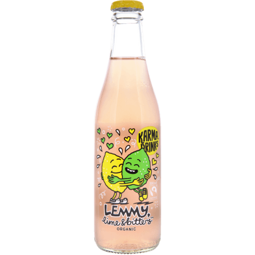 Karma Cola Organic Lemmy Lime & Bitters Soft Drink 300 mL