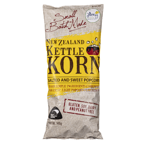 New Zealand Kettle Korn Salted And Sweet Popcorn