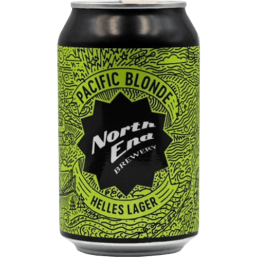 North End Brewery Pacific Blonde Helles Lager 330 mL