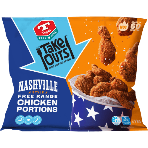 Tegel Take Outs Nashville Style Free Range Chicken Portions
