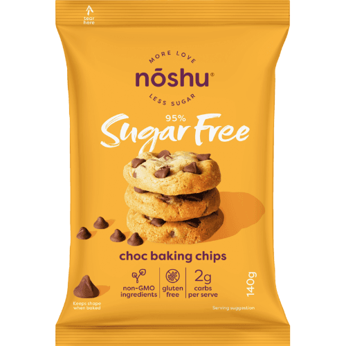 Noshu 95% Sugar Free Choc Baking Chips