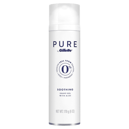 Pure By Gillette Soothing Shave Gel For Men With Aloe 170 g