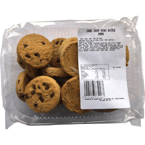 Baker Boys Mini Chocolate Chip Biscuits