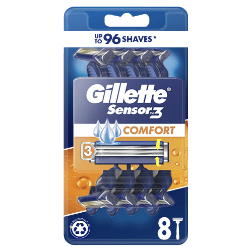 Gillette Sensor3 Comfort Disposable Razors