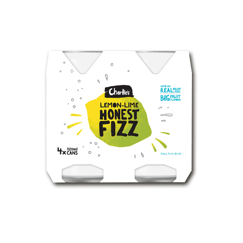 Charlie's Honest Fizz Lemon Lime Fizzy Fruit Drink