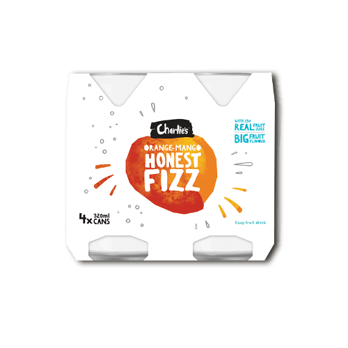 Charlie's Honest Fizz Orange Mango Fizzy Fruit Drink