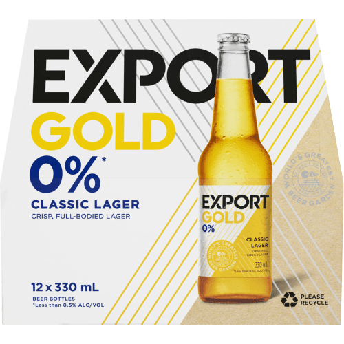 DB Export Gold 0% Classic Lager Bottles