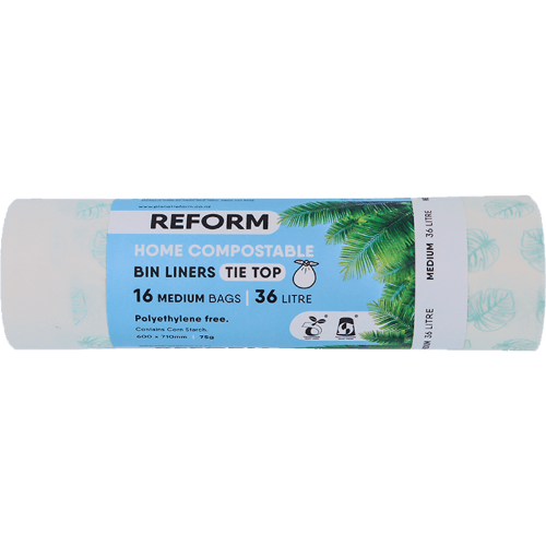 Reform Home Compostable Bin Liner 36l Home Compostable Bag