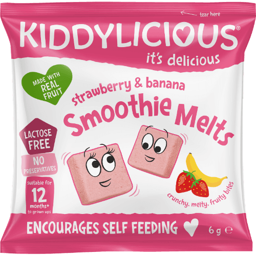 Kiddylicious Strawberry & Banana Smoothie Melts