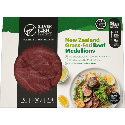 Silver Fern Farms New Zealand Grass-Fed Beef Medallions