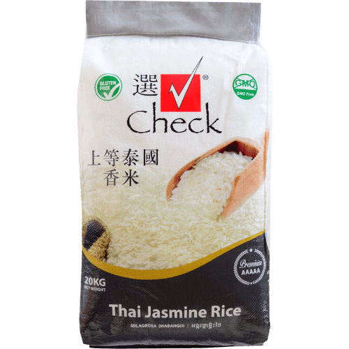 Check Thai Jasmine Rice 20 kg