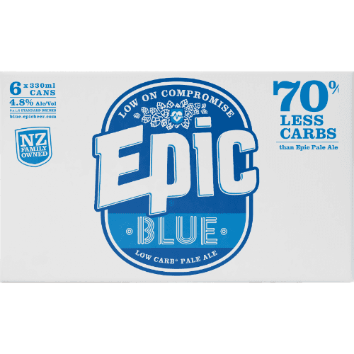Epic Blue Low Carb Pale Ale Cans