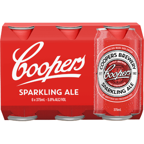 Coopers Sparkling Ale Cans