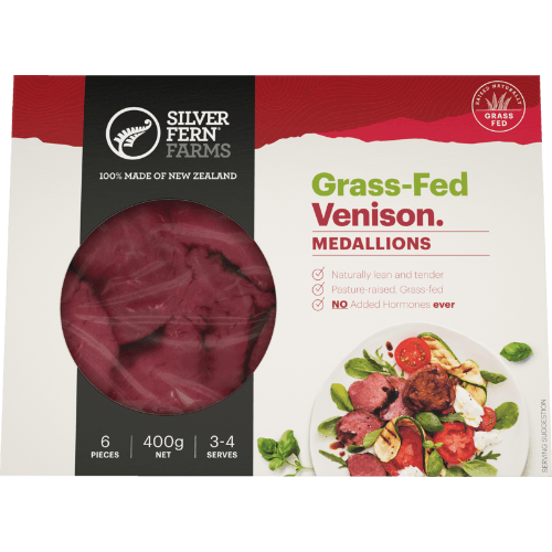 Silver Fern Farms Grass-Fed Venison Medallions