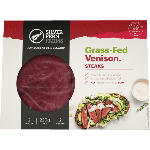 Silver Fern Farms Grass-Fed Venison Steaks