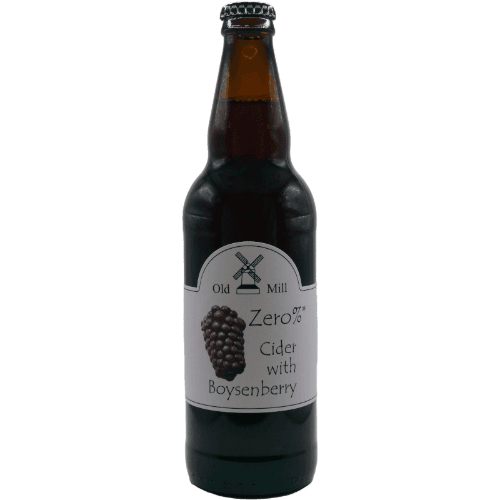 Old Mill Zero Cider With Boysenberry