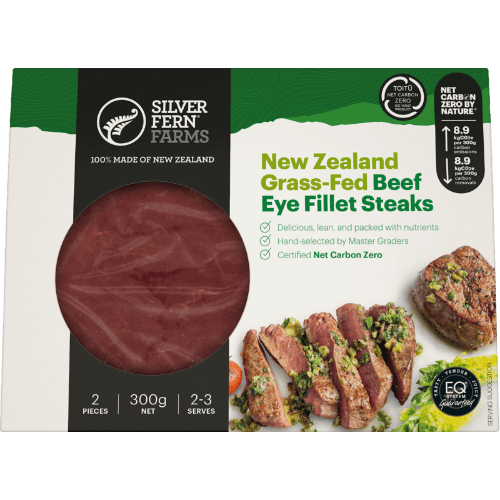 Silver Fern Farms New Zealand Grass-Fed Beef Eye Fillet Steaks