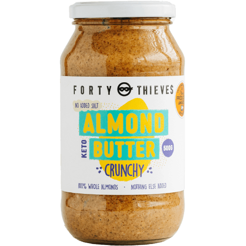 Forty Thieves Crunchy Almond Butter 500 g