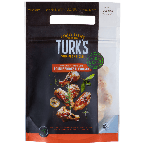 Turk's Free Range Double Smoke Flavoured Chicken Nibbles